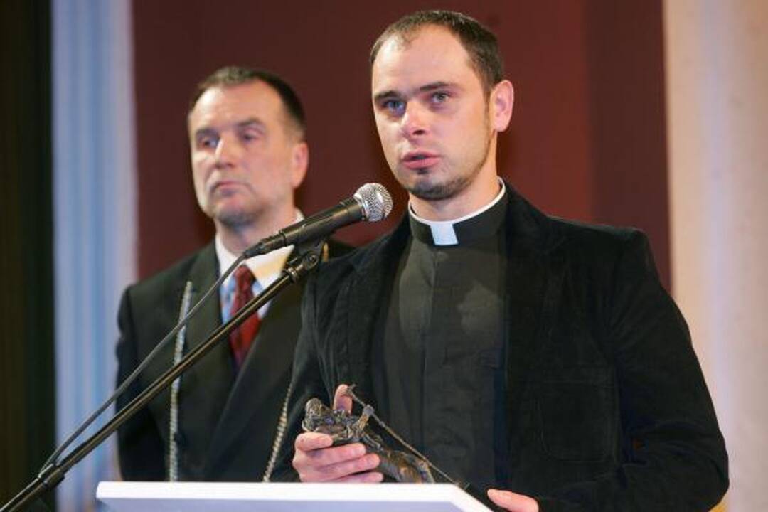 Įteiktos Šv. Kristoforo statulėlės nusipelniusiems vilniečiams