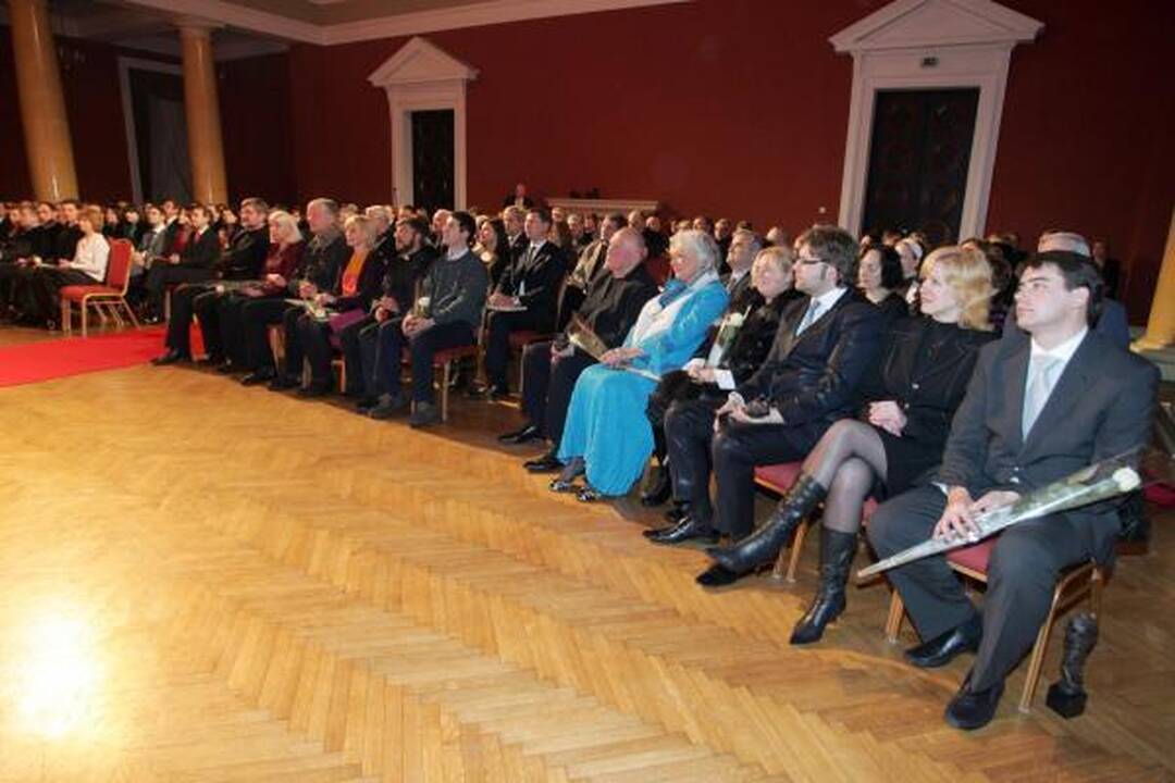 Įteiktos Šv. Kristoforo statulėlės nusipelniusiems vilniečiams