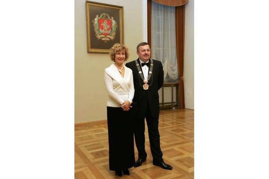 Įteiktos Šv. Kristoforo statulėlės nusipelniusiems vilniečiams