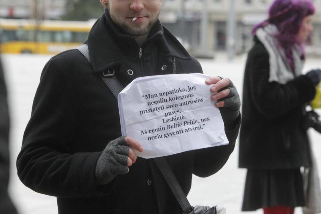 Gėjų lygos klipe Vilniuje filmuota lesbietė: noriu gyventi atvirai!