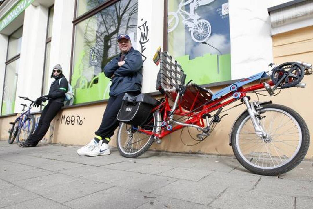 Klaipėdiečiai skubėjo ženklinti savo dviračių