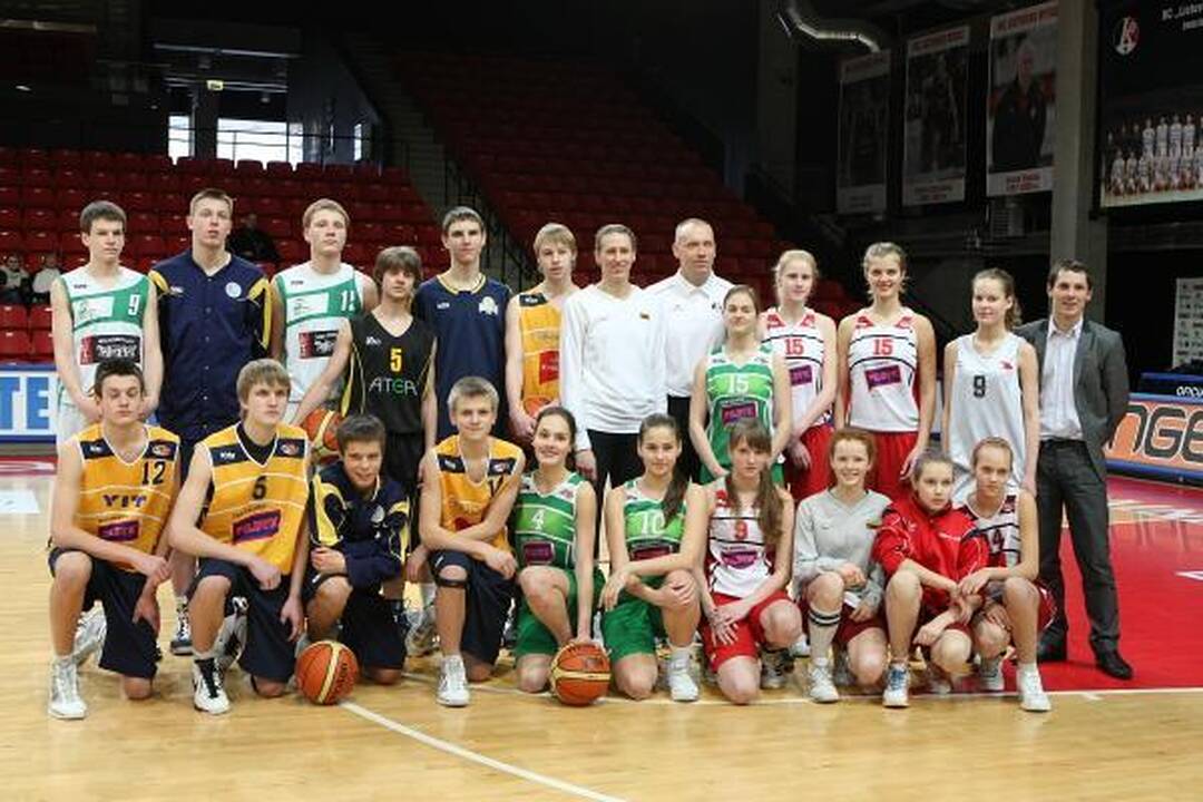Krepšinio žvaigždžių pamokos jauniesiems žaidėjams