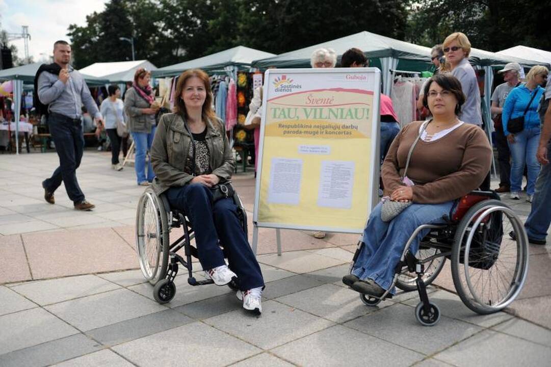 „Sostinės dienas“ pradėjo neįgaliųjų šventė
