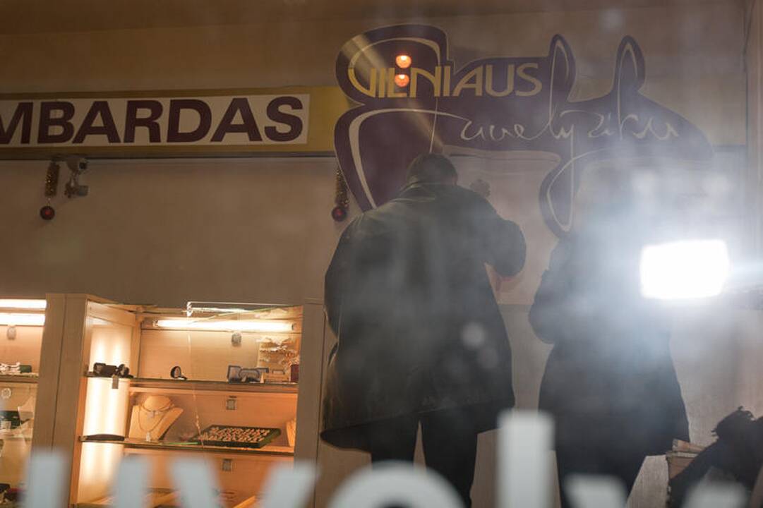 Drama lombarde: plėšikui sulaužytas žandikaulis