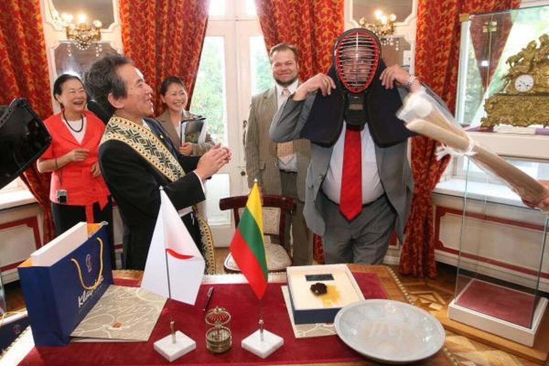 Klaipėdoje – delegacija iš Kudži