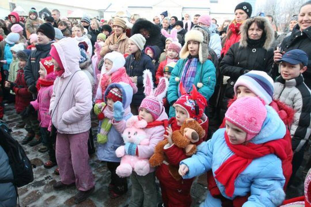 Gausios šeimos pasitiko artėjančias šventes 