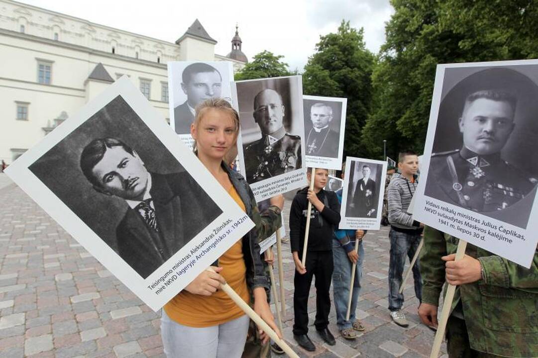 Birželio sukilimo metinių eitynės praėjo be incidentų