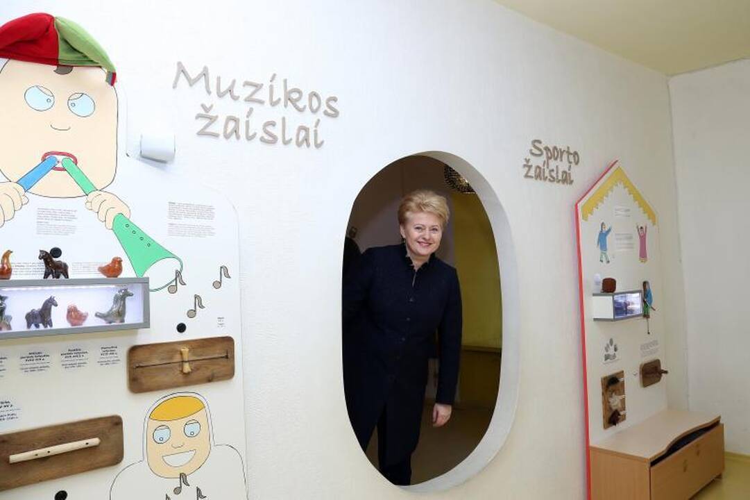 Lietuvos trispalvė – sostinės Žaislų muziejui