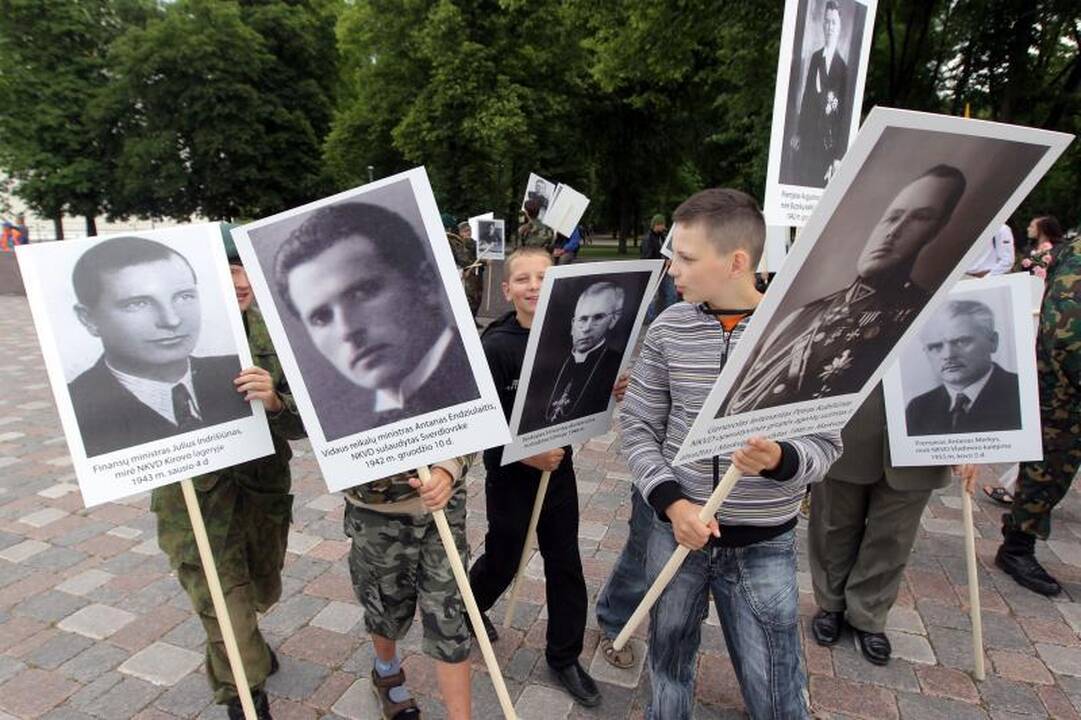 Birželio sukilimo metinių eitynės praėjo be incidentų