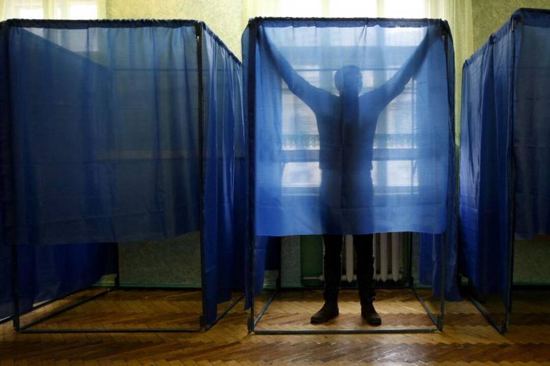 Ukrainoje prasidėjo Rados rinkimai (atnaujinta 11:29 val.)