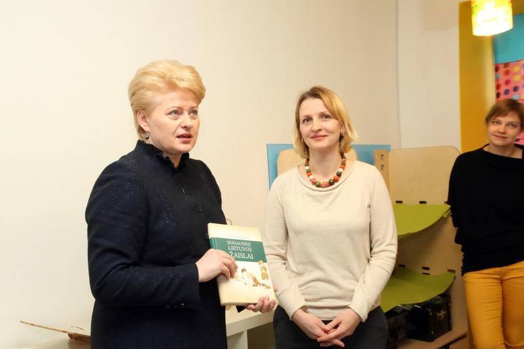 Lietuvos trispalvė – sostinės Žaislų muziejui