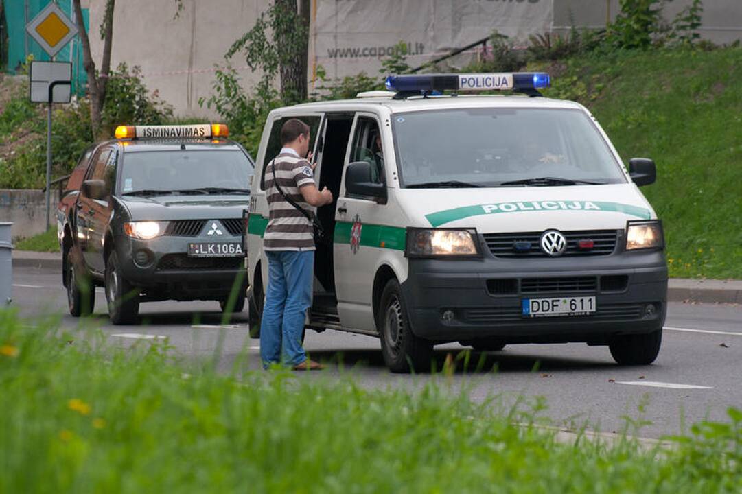 Iš Vilniaus senamiesčio išvežtas pavojingas sprogmuo