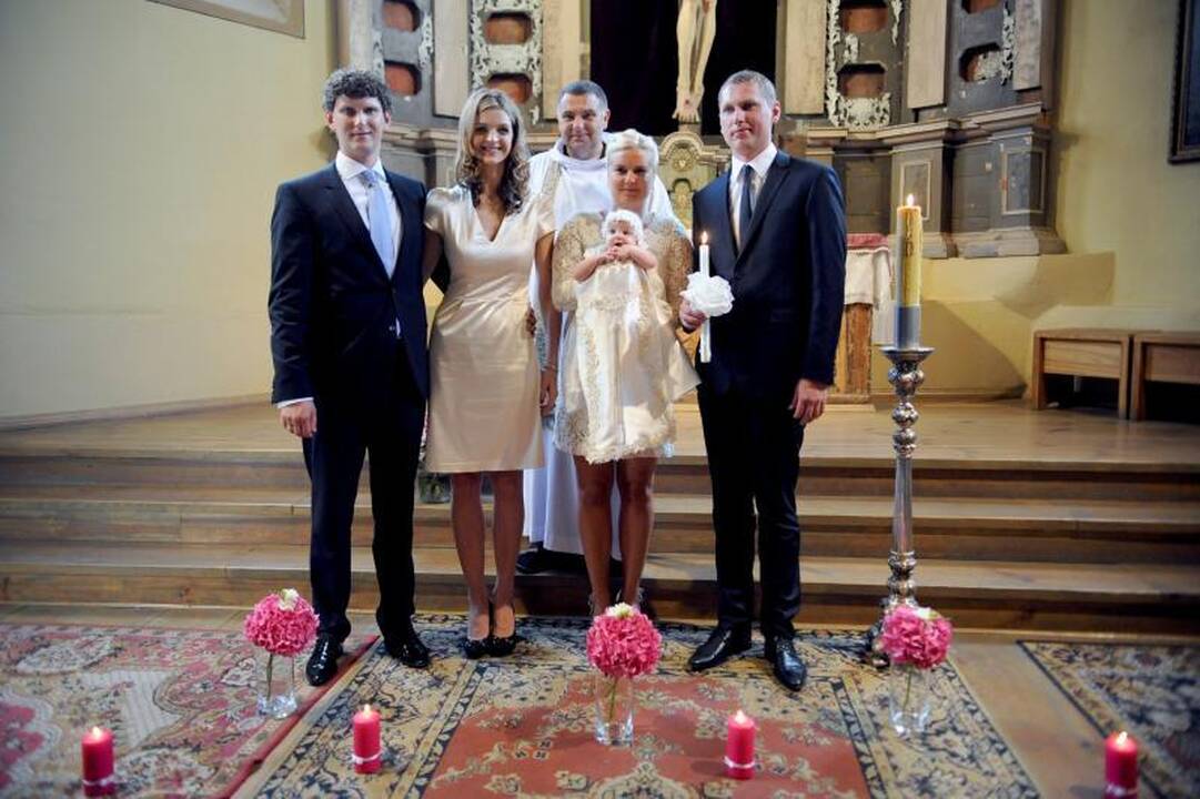 Bernardinų bažnyčioje – A.Butkevičiaus anūkės krikštynos