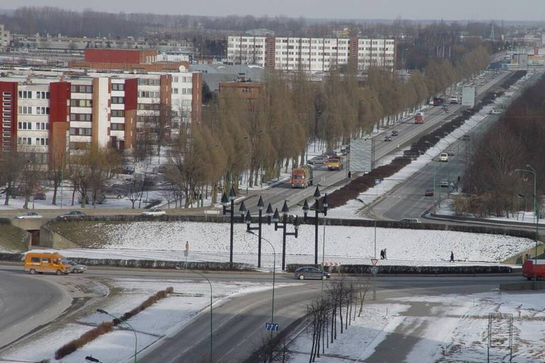 Klaipėdos Statybininkų ir Baltijos prospektuose – eismo pokyčiai