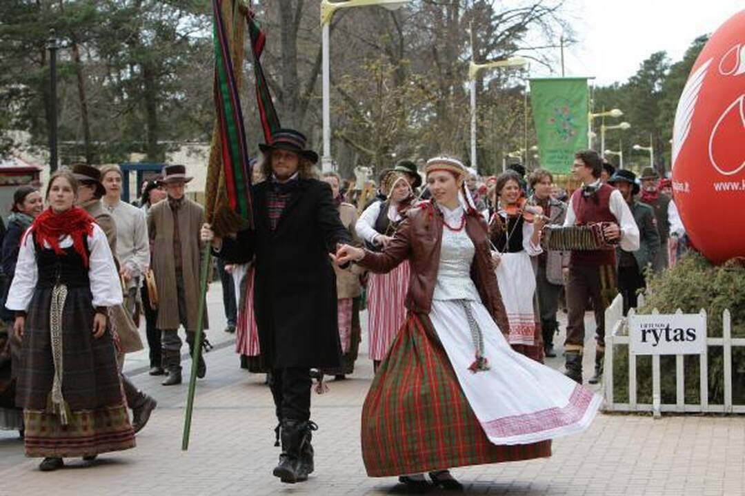 Palangoje – pavasariškas šurmulys