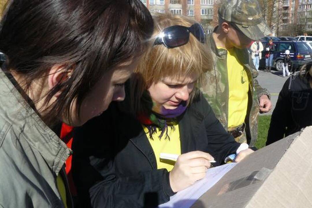 Muitininkai taip pat dalyvavo akcijoje „Darom 2009“