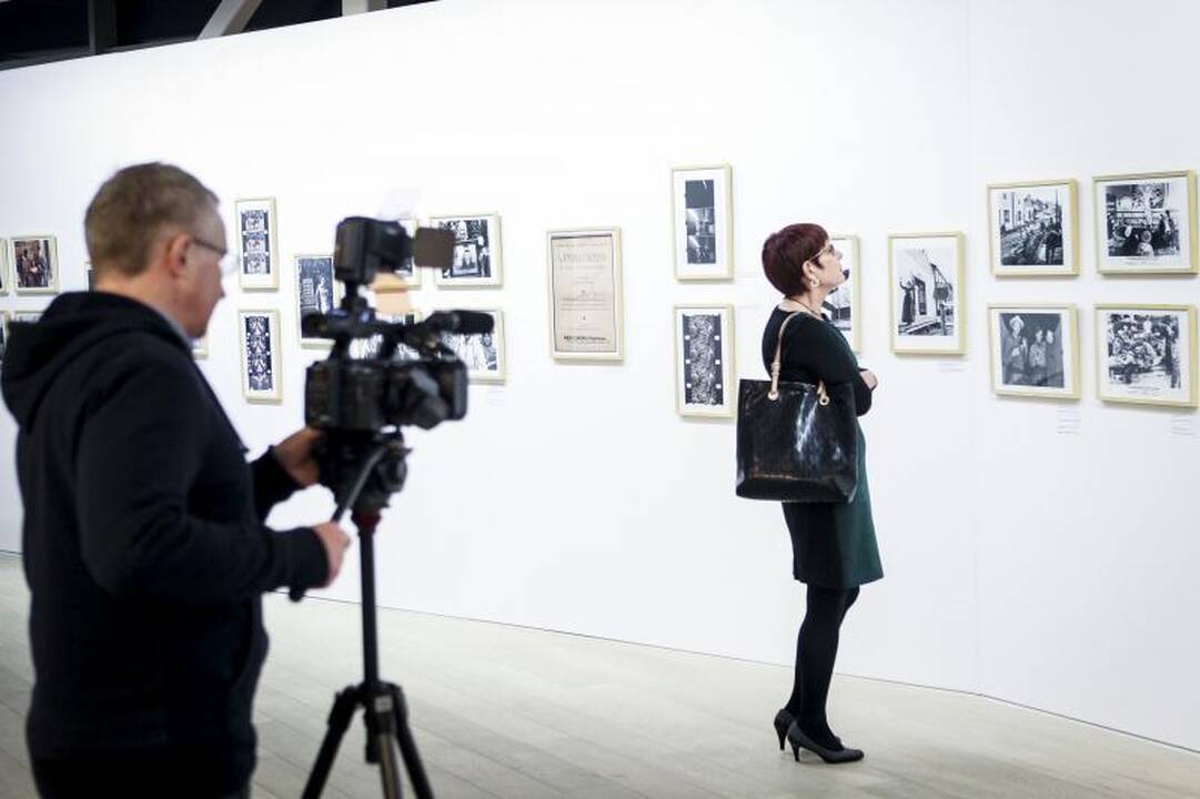 Sostinėje atidaryta A. Meko fotografijų paroda 