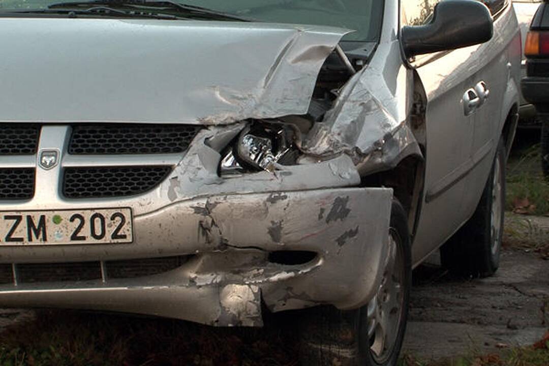 Neblaivus Palangos policijos vadas pateko į avariją (papildyta)