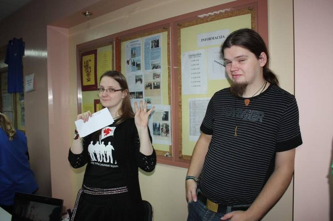 Klaipėdos jaunimo organizacijos netradiciškai prisistatė moksleiviams