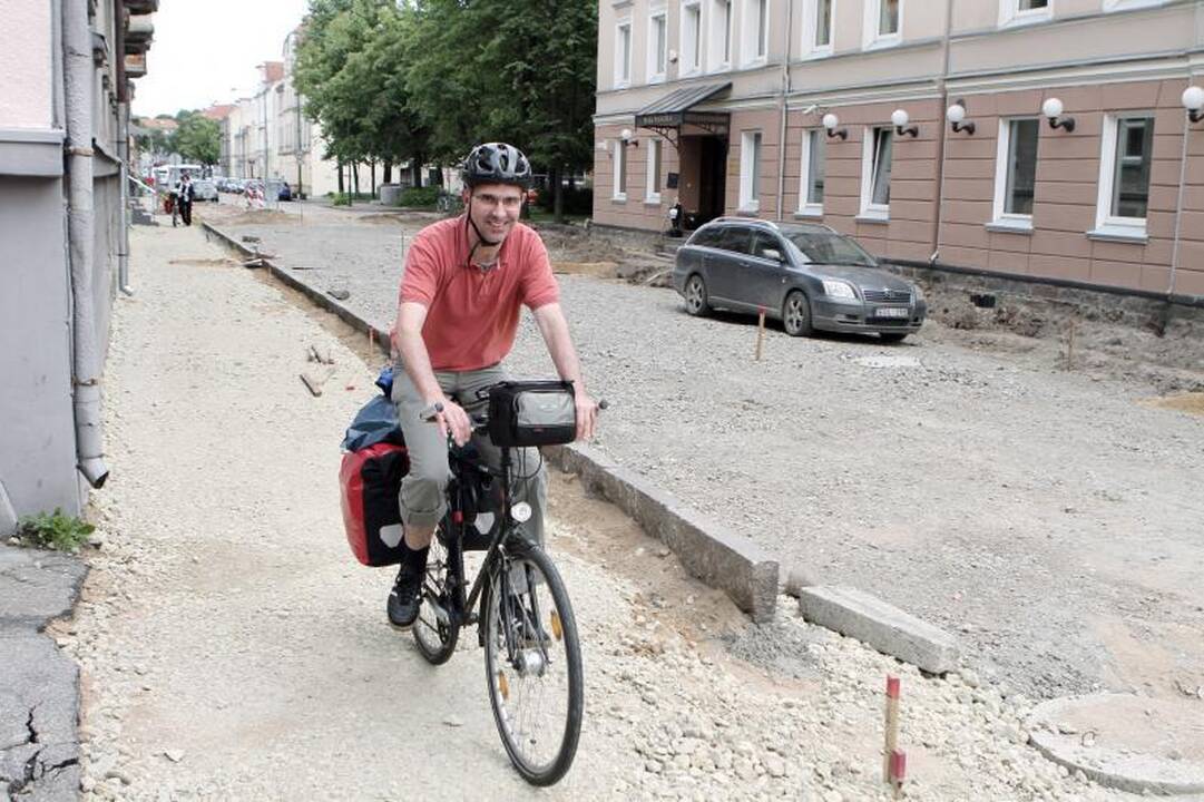Klaipėdos gatvėse intensyviai verda remonto darbai