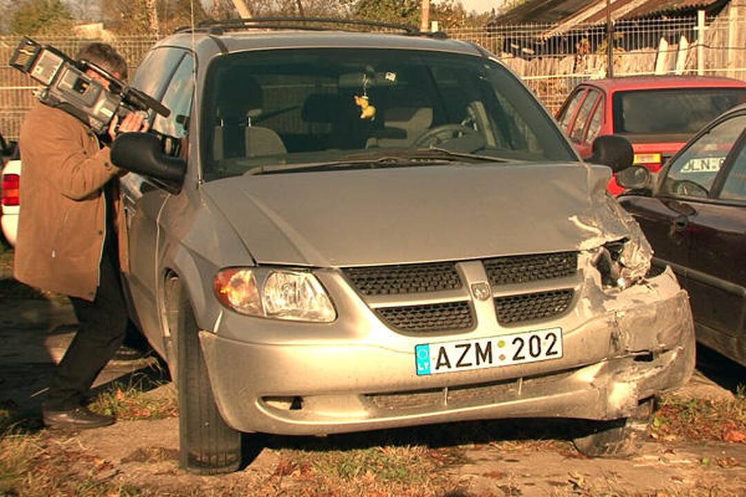 Neblaivus Palangos policijos vadas pateko į avariją (papildyta)