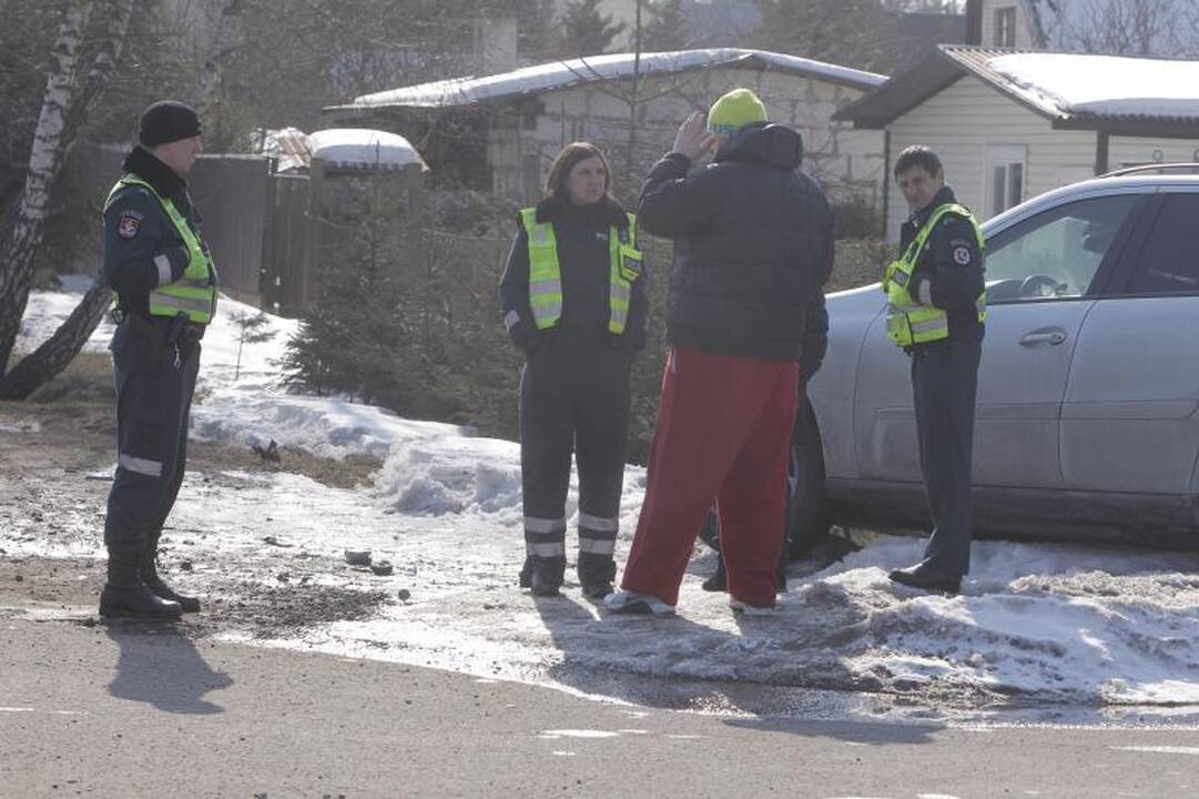 Per avariją Vilniaus pakraštyje sužalotas vaikas 