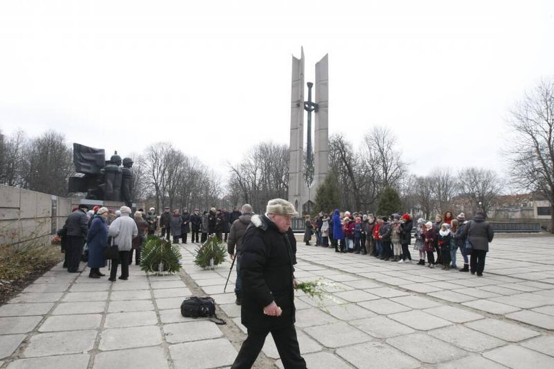 Paminėta koncentracijos stovyklų kalinių išlaisvinimo diena