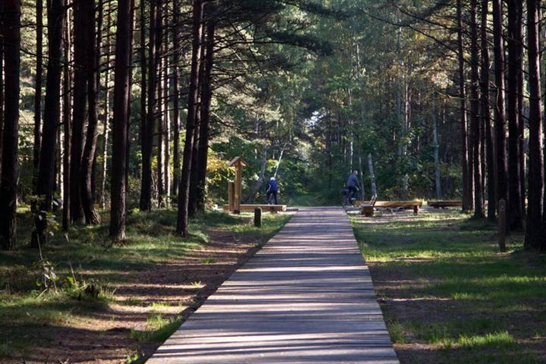 Kelionė smėliu: Pajūrio regioninis parkas
