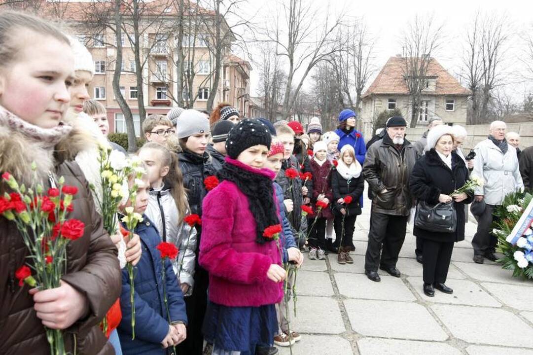 Paminėta koncentracijos stovyklų kalinių išlaisvinimo diena