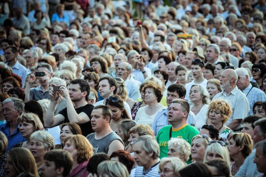 Operetės pertraukos metu skambėjo „Tautiška giesmė“ 