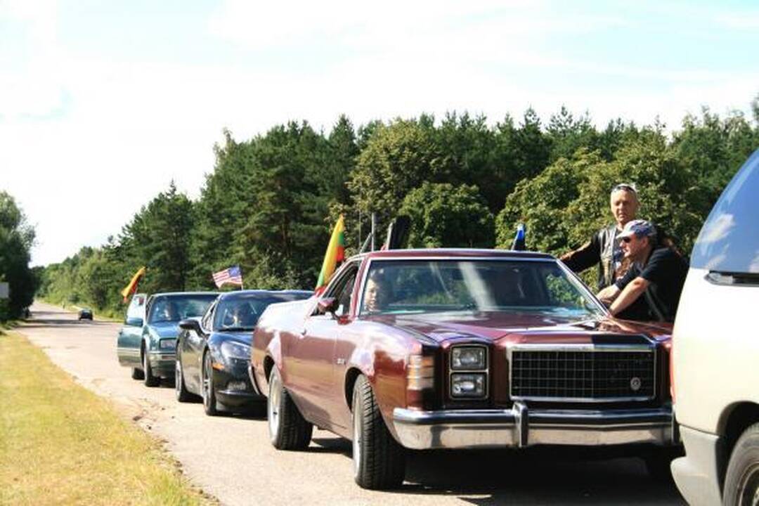 Palangoje rinksis amerikietiškų automobilių mėgėjai (programa)