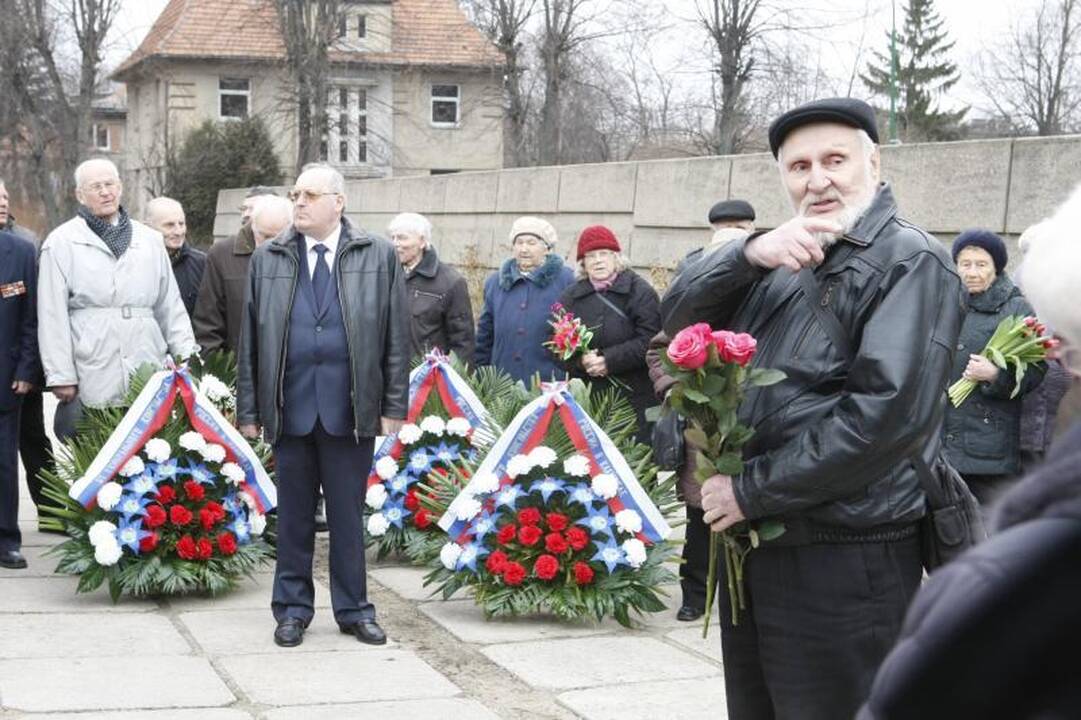 Paminėta koncentracijos stovyklų kalinių išlaisvinimo diena