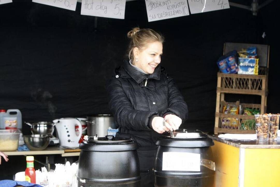 Veiviržėnuose pavasarį budino slalomas  