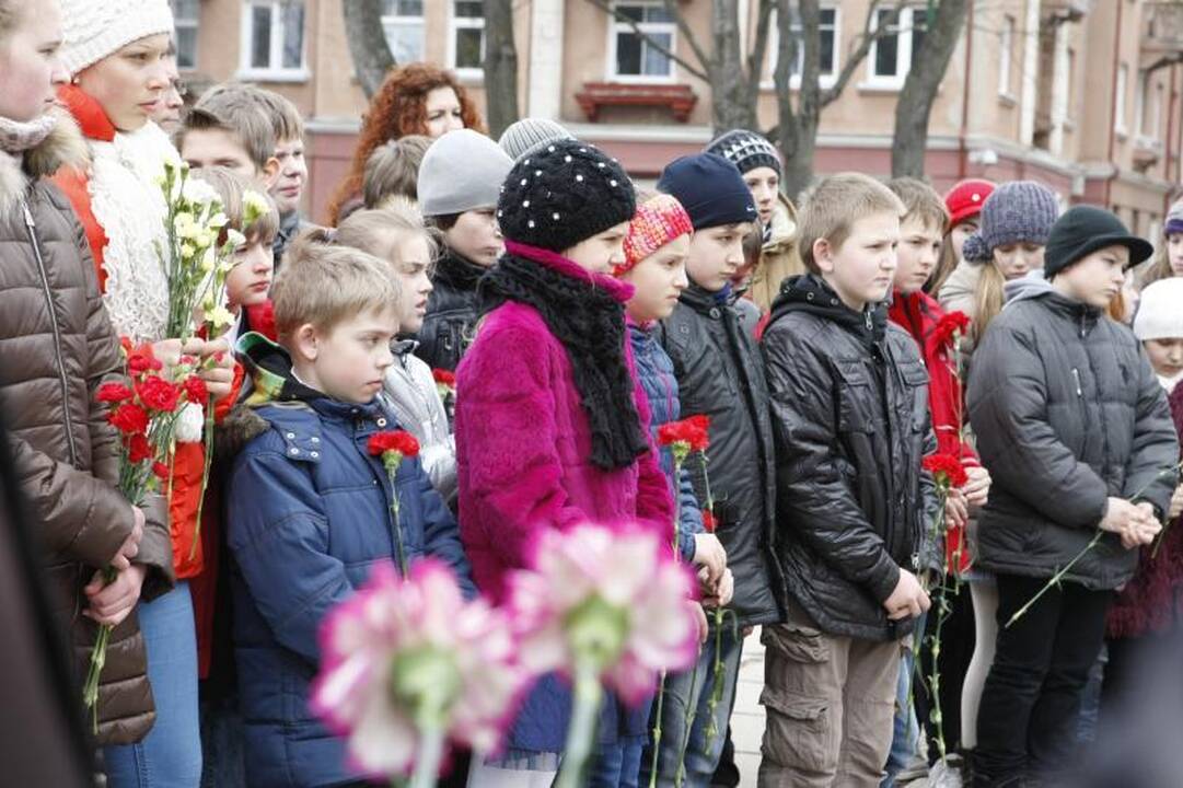 Paminėta koncentracijos stovyklų kalinių išlaisvinimo diena