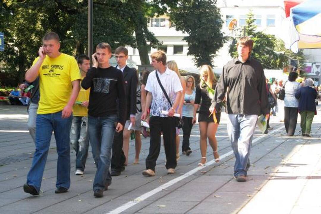 Rugsėjo 1-oji: Laisvės alėja atgijo
