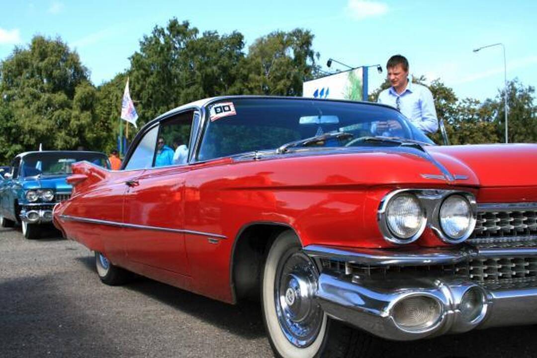 Palangoje rinksis amerikietiškų automobilių mėgėjai (programa)