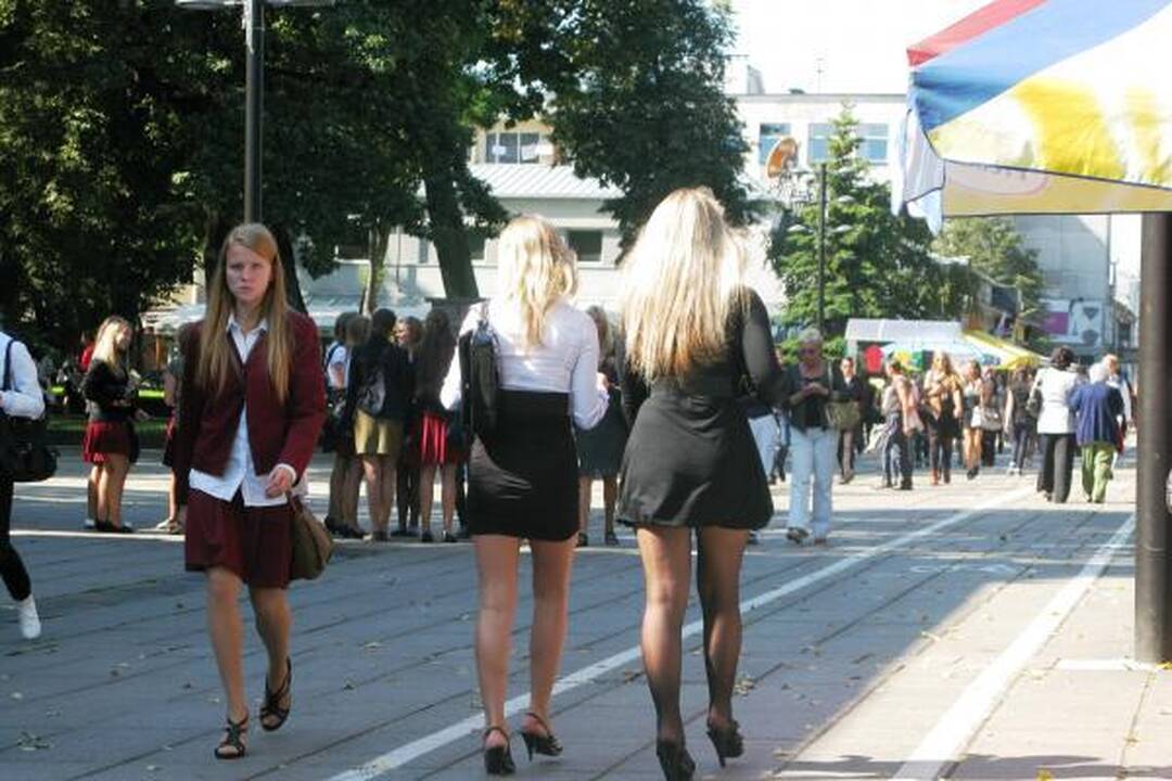 Rugsėjo 1-oji: Laisvės alėja atgijo
