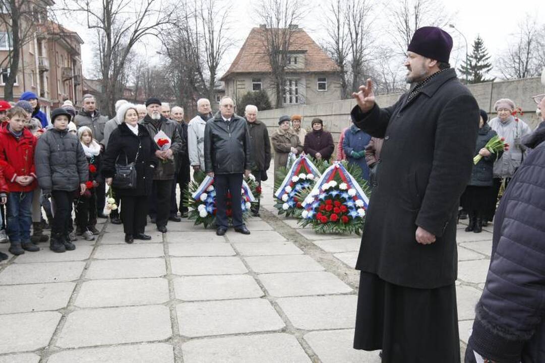 Paminėta koncentracijos stovyklų kalinių išlaisvinimo diena