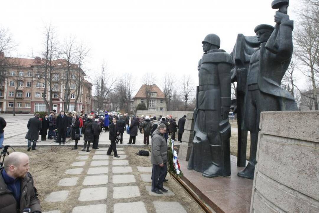 Paminėta koncentracijos stovyklų kalinių išlaisvinimo diena