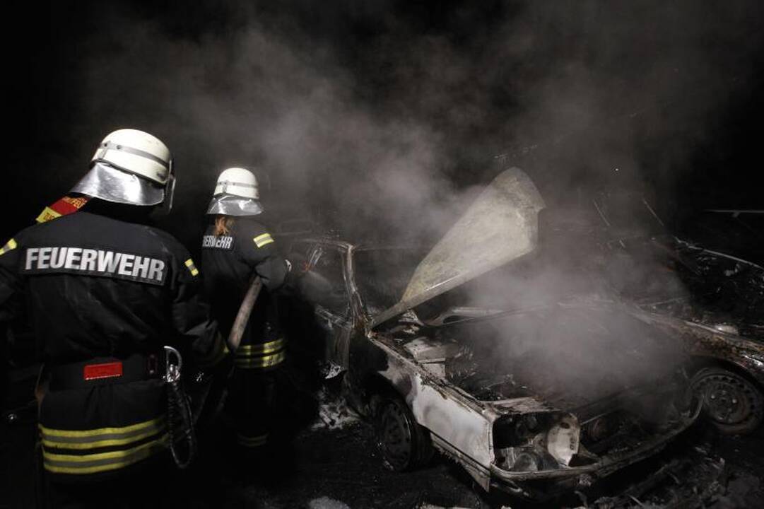 Berlyne ketvirtą naktį liepsnojo automobiliai