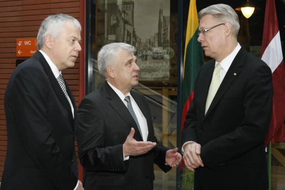 Klaipėdoje vieši Latvijos prezidentas