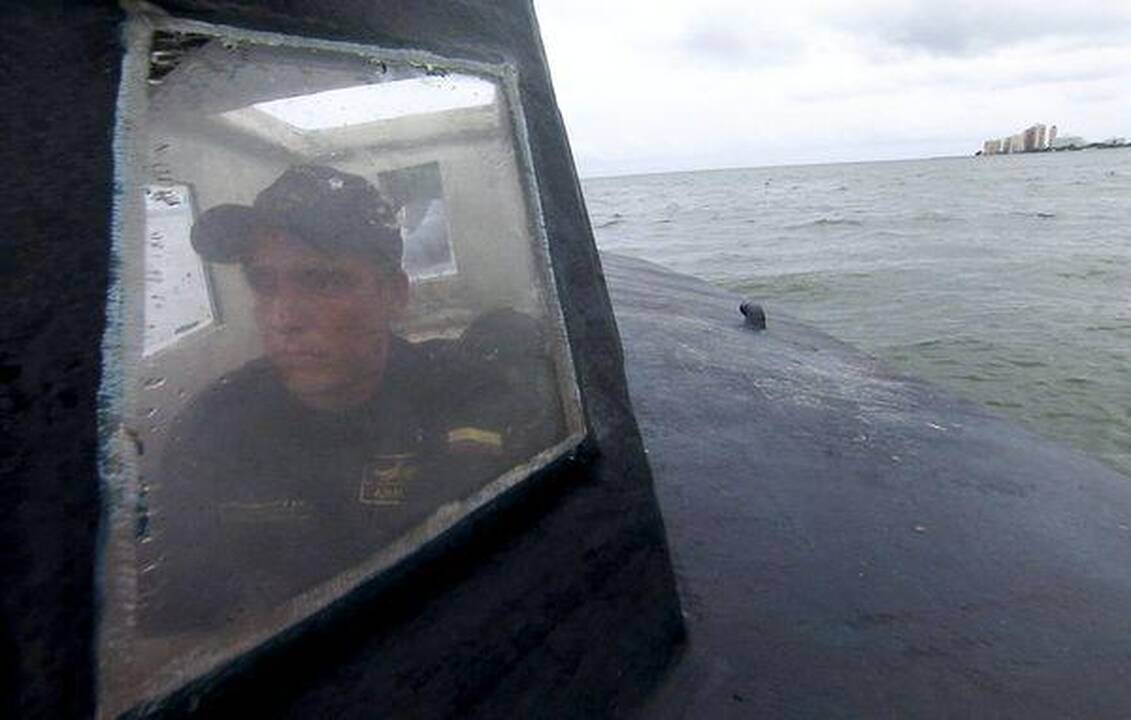 Areštuotas narkotikus gabenęs povandeninis laivas