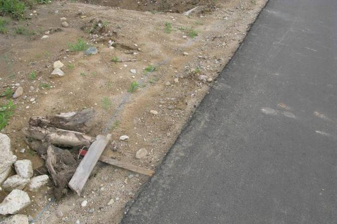 Domeikavoje nutiestas dviračių ir pėsčiųjų takas
