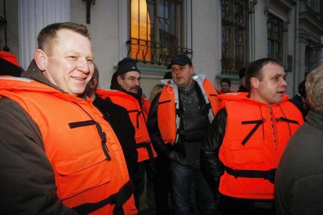 Laivų savininkams trūko kantrybė