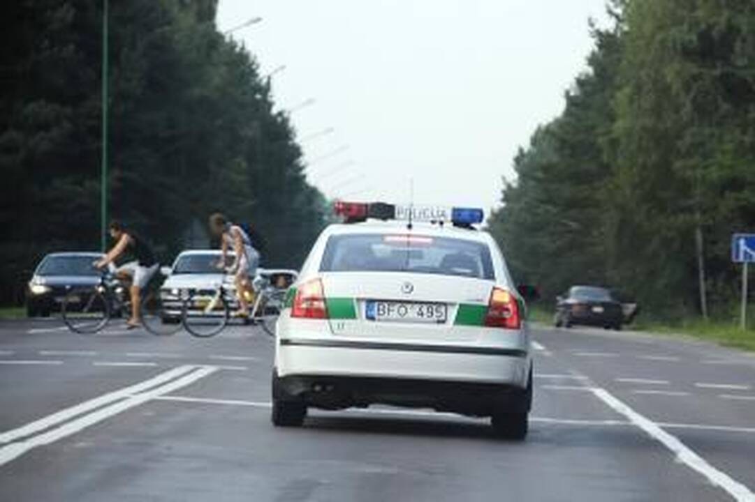 Klaipėdos gatvėse trečiadienį surengtos policijos pajėgų pratybos
