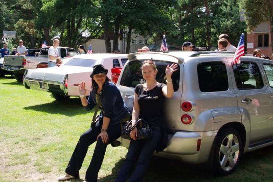 Palangoje rinksis amerikietiškų automobilių mėgėjai (programa)