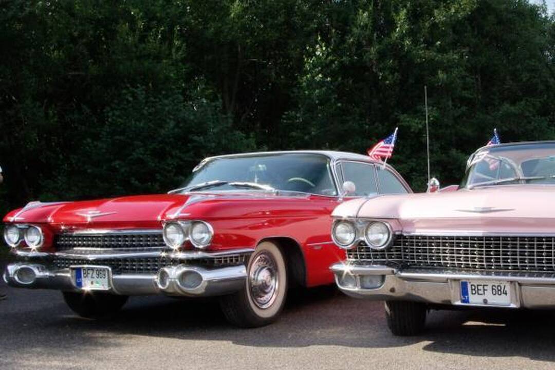 Palangoje rinksis amerikietiškų automobilių mėgėjai (programa)