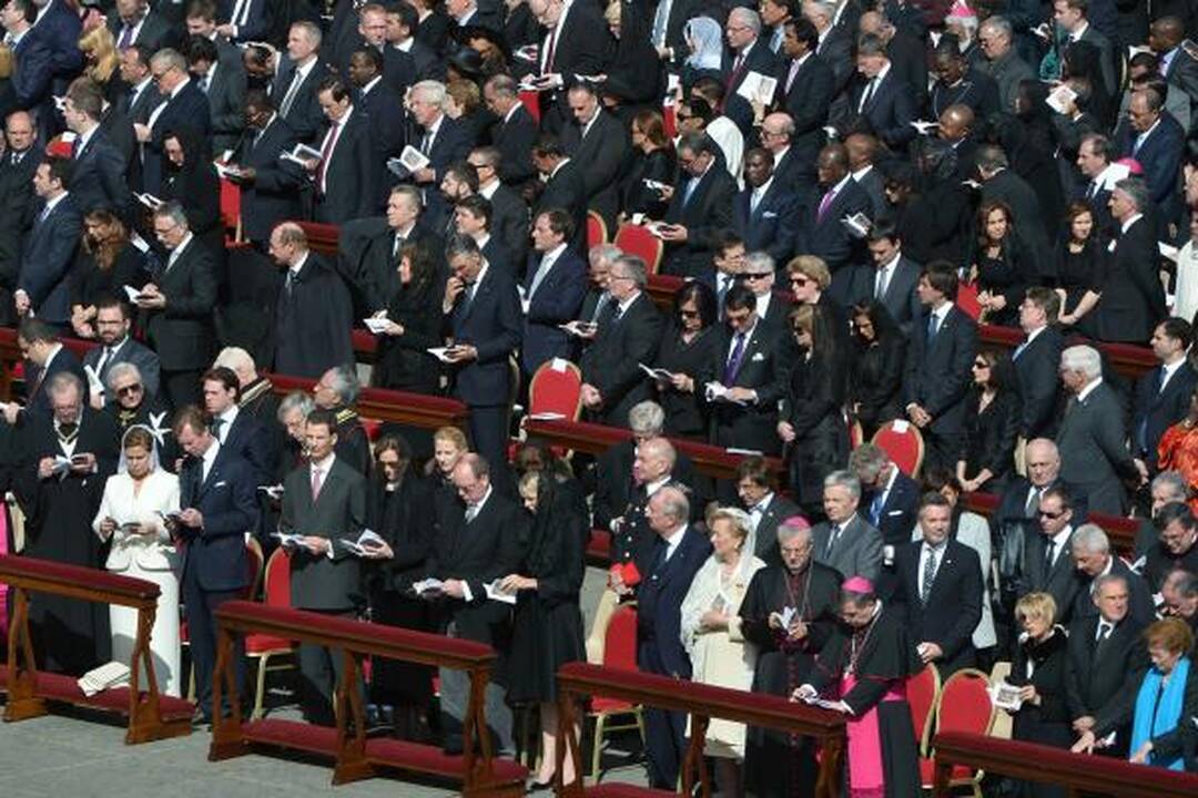 Vatikane inauguruotas popiežius Pranciškus (vaizdo įrašas)