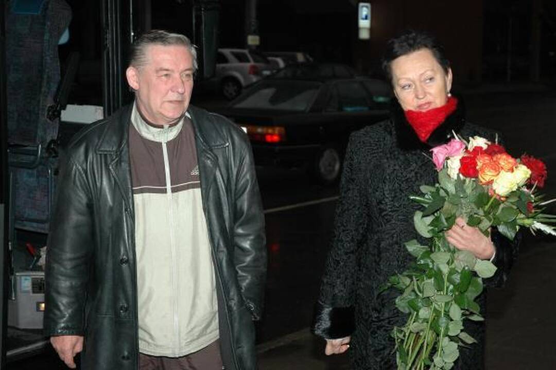 Čempionus pasitiko tik artimieji