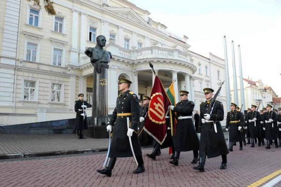 Sostinėje paminėtos partizanų vado generolo Jono Žemaičio-Vytauto žūties metinės